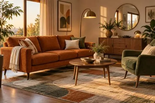 Czy masywna sofa może dobrze wyglądać w niewielkim wnętrzu?